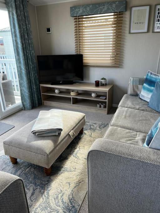 Sandy Bay Caravan Getaway Newbiggin-by-the-Sea Exterior foto