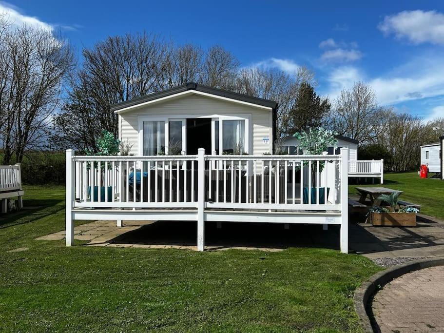 Sandy Bay Caravan Getaway Newbiggin-by-the-Sea Exterior foto
